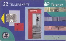 Norway, N100, Telefonkiosk, CN : C78014160, 2 Scans. - Noorwegen