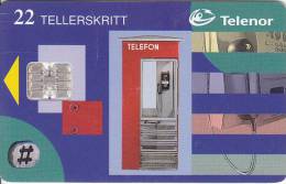 Norway, N100, Telefonkiosk, CN : C78013482, 2 Scans. - Norway