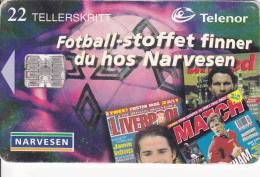 Norway, N119, Narvesen, Sport Football, Liverpool, CN : C84024106, 2 Scans. - Noorwegen