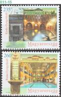 HUNGARY, 2012, Health Tourism - Spas II, MNH (**), Sc/Mi 4227-28 / 5547-48 - Ongebruikt