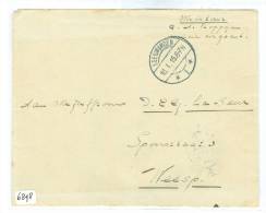 MILITAIR BRIEFOMSLAG Uit 1915 Van LEEUWARDEN Naar WEESP (6898) - Lettres & Documents