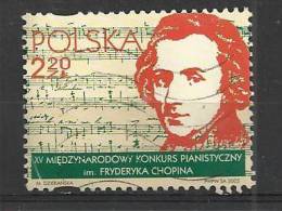 POLAND 2005 - CHOPIN - USED OBLITERE GESTEMPELT USADO - Rhinoceros