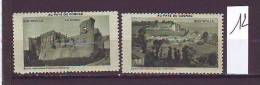 TIMBRE. VIGNETTE. COGNAC. 16. CHARENTE............CHATEAU BOUTEVILLE. - Tourism (Labels)