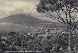 E306- Castellammare Di Stabia - Panorama Con Vesuvio - Napoli - F.g. Viaggiata - Castellammare Di Stabia