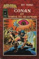 DEMON N° 17 1er SERIE BE AREDIT COMICS POCKET AVEC CONAN RARE 03-1982 - Conan
