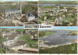 CPSM SOUSTONS (Landes) - 4 Vues - Soustons