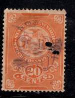 United States 20 Cent New York Stock Transfer Issue - Fiscale Zegels