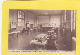 CPA - PARIS -  151 Bd Del'Hôpital - 1. Ecole Normale De L´enseignement Technique - Laboratoire D'électricité - Enseignement, Ecoles Et Universités