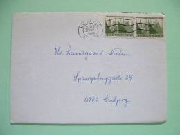 Denmark 1968 Cover To Esbjerg - Esbjerg Harbor Stamps - Covers & Documents