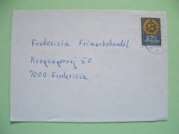 Denmark 1984 Cover To Fredericia - European Parliament Elections - Storia Postale