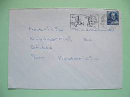 Denmark 1984 Cover To Fredericia - Queen Margarethe - Brieven En Documenten