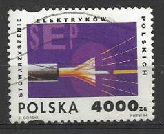 POLAND 1994 - ELECTRICITY - USED OBLITERE GESTEMPELT USADO - Used Stamps