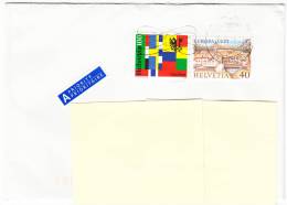 SUISSE - Lettre Pour La France 2012 - Storia Postale