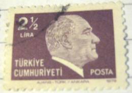 Turkey 1979 Kemal Ataturk 2.5l - Used - Used Stamps