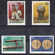 India 1978 Treasures From Indian Museums Set Of 4 MNH ** - Nuevos