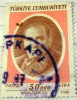 Turkey 1996 Kemal Ataturk 50l - Used - Gebraucht