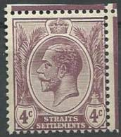 Straits Settlements 1922 (177) Postfr.* - Straits Settlements