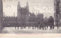 The Quadrangle, Showing Statue Of Edward VI ETON (1904) - Altri & Non Classificati