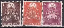 C5164 - Luxembourg - 1957 - Yv.no. 531-3, Neufs** - Nuovi