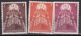 C5164 Luxembourg - 1957 - Yv.no. 531-3, Neufs** - 1957