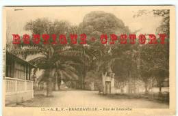 CONGO - BRAZZAVILLE - RARE < Rue De Lamothe - Dos Scanné - Brazzaville