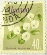 Uganda 1969 Flowers Ipomoea Spathulata 40c - Used - Oeganda (1962-...)