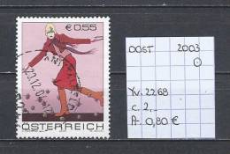 Oostenrijk 2003 - Yv. 2268 Gest./obl./used - Oblitérés