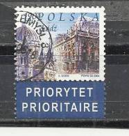 POLAND 2004 - LODZ WITH TAB - USED OBLITERE GESTEMPELT USADO - Oblitérés