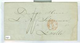 HANDGESCHREVEN BRIEF Uit 1853 Van AMSTERDAM Naar ZWOLLE  (6961) - Briefe U. Dokumente