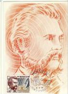 Monaco / Maximum Cards / Science / Invention / Telephone / Graham Bell - Cartes-Maximum (CM)