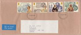 Great Britain FDC Scott #1188-1191 Set Of 4 Accession Of Queen Victoria, 150th Anniversary - 1981-1990 Em. Décimales