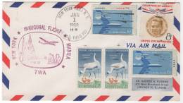 NEW YORK > MANILLA Philipinnas 1/1/1958 - 2c. 1941-1960 Lettres