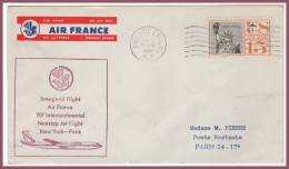 NEW YORK > PARIS 31/1/1960 - 2c. 1941-1960 Covers