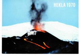 Eruption Du Volcan Hekla En 1970 - Islanda