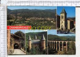 CHAMBORIGAUD - 5 Vues :  Vue Générale - Eglise - Vieille Demeure - Château De Montjoye - Viaduc - Chamborigaud