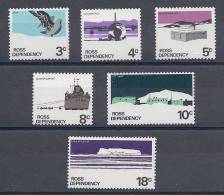 130100108  YVERT  ROSS DEPENDENCY Nº 9  A  Nº 14  **  MNH - Nuevos