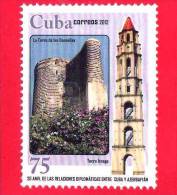 CUBA - USATO - 2012 - 20 Anniv. Relazioni Diplomatiche Tra Cuba E AZERBAIYAN  - 75 - Oblitérés