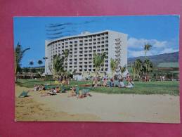 Maui Surf On Kaanapali Beach  Early Chrome 1974 Cancel  Pin Hole=ref 767 - Maui