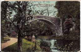 CPA Brig O Doon From The Tea Gardens Ayr Ayrshire Ecosse Royaume Uni - Ayrshire