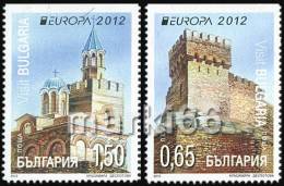 Bulgaria - 2012 - Europa CEPT - Visit Bulgaria - Mint Booklet Stamp Set - Unused Stamps