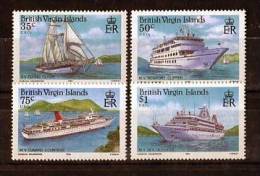 British Virgin Islands 1986. Yvert 539-42 ** MNH. - Iles Vièrges Britanniques