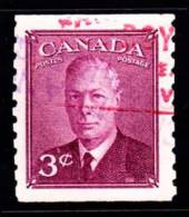 Canada (Scott No. 299 - George VI) [o] COIL - NOTE - TB/VF - Used Stamps