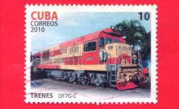 CUBA - USATO - 2010 - Trasporti - Treni  - Trains - Trenes - 10 - Usati