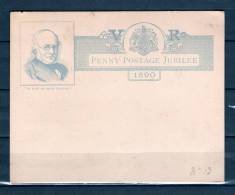 Briefkaart Penny Postage Jubilee 1890 (GA6750) - Storia Postale