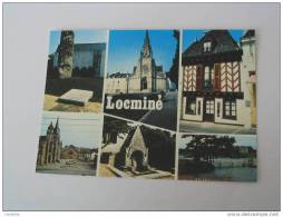 Lot 373 -1- Carte Postale Sur  Locminé Multivues  ( Je Vous Invite à Regarder Mes Premiéres Cartes) - Locmine