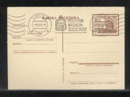 POLAND 1975 PKO OCTOBER IS SAVIMGS MONTH COMM METER CANCEL ON PC - Covers & Documents