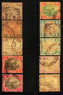 Malaya 1901-10 Tiger Group Used - Federated Malay States