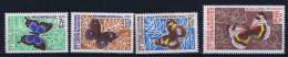 Nouvelle Caledonie: 341 - 344  + A 94  MNH/**, 1967 Mi 438-444 - Unused Stamps