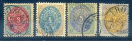 NETH. ANTILLES - 1873/79, 4 VALUES - V6502 - Danimarca (Antille)