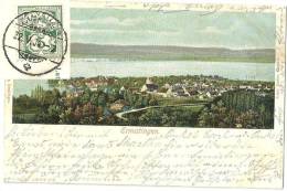 Ermatingen - Alte Dorfansicht Mit Bodensee        1904 - Ermatingen